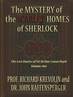 cover image of The Mystery of the Scarlet Homes Of Sherlock